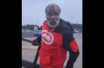 Image of a suspect wanted by Windsor police in an armed robbery in west Windsor, September 23, 2025. Image provided by Windsor police.