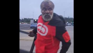Image of a suspect wanted by Windsor police in an armed robbery in west Windsor, September 23, 2025. Image provided by Windsor police.