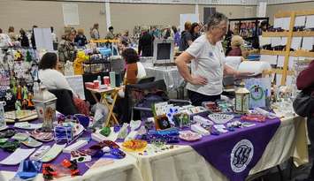 Past Craft and Gift Show organized by the Optimist Club of Lambton Central - Petrolia. (Photo courtesy of Deborah Kohoutek)