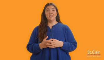 A screen caption from the St. Clair Child and Youth Services' mental health video series. Via. stclairchild.ca