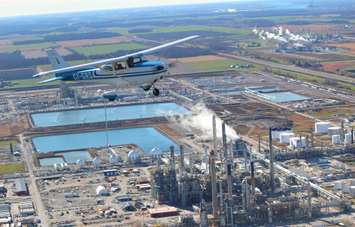 403 Honour Flight on Remembrance Day. Nov. 11, 2020 (BlackburnNews.com photo by Dave Dentinger)