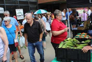 Farmers Market at the Civic Centre in Chatham on July 22, 2019. (Photo by Allanah Wills)