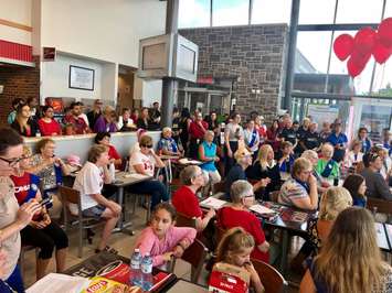 #ProjectONRoute presentation at the Tilbury ONRoute on Tuesday, July 30, 2019. (Photo by Allanah Wills)