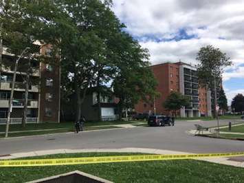 Windsor police had a lengthy standoff on Wednesday at a home too well known to them. Sept 4, 2019. Photo by Paul Pedro