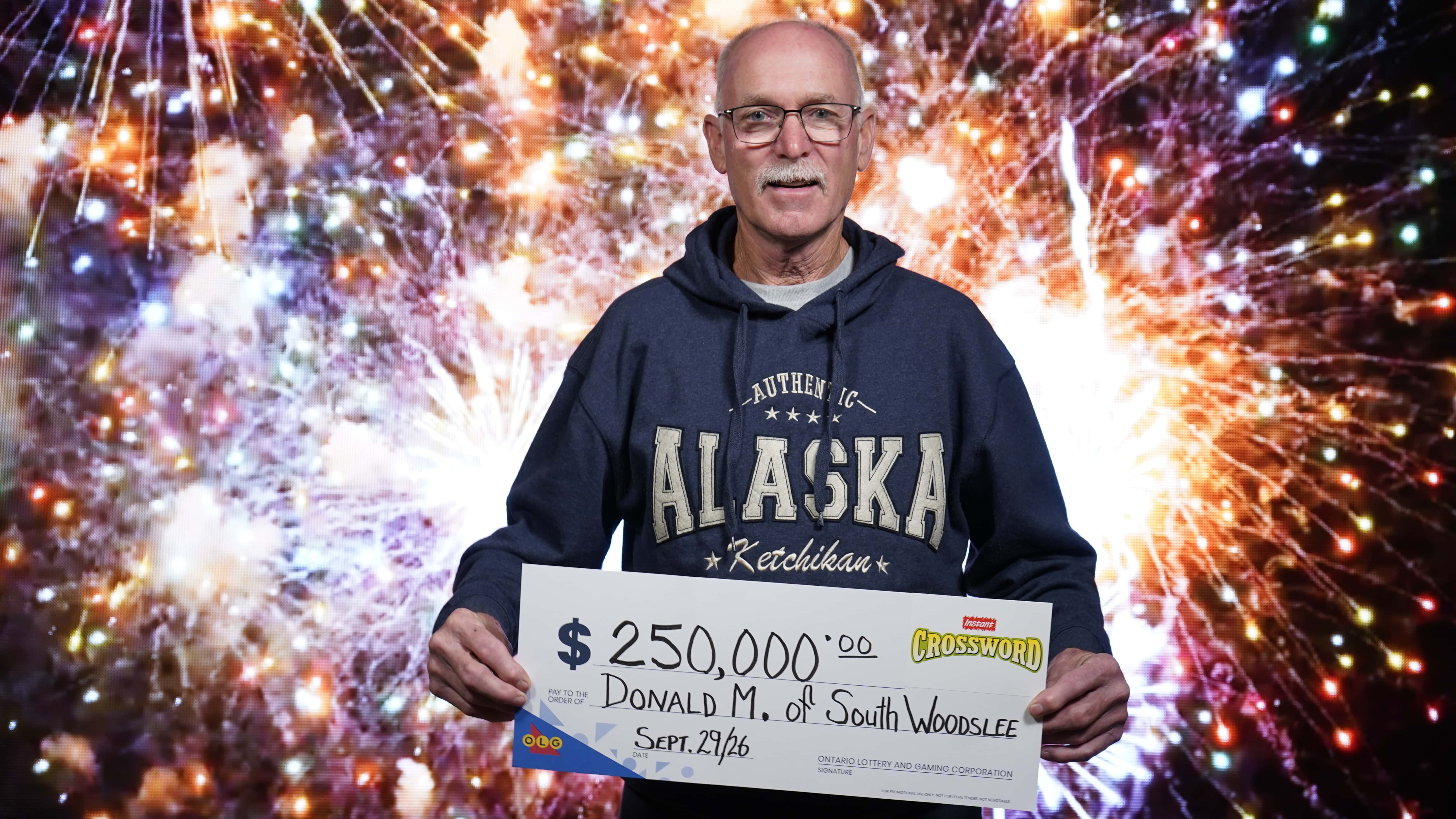 South Woodslee man scratches off a $250K prize