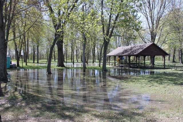 Conservation authority watching rising water levels