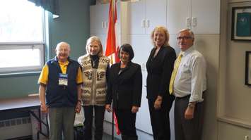 Lochiel Kiwanis Community Centre installs two automatic doors to address previous accessibility issues. January 12, 2016. (BlackburnNews.com Photo by Briana Carnegie)