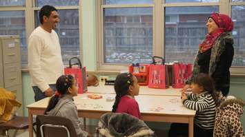 Sarnia welcomes first refugee family, who arrived January 6th 2016. (BlackburnNews.com Photo by Briana Carnegie January 8)