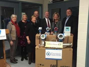 Endress+Hauser formal donation recognition presentation at Lambton College. December 18, 2015 (BlackburnNews.com Photo by Briana Carnegie)