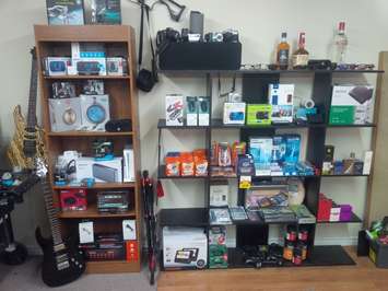 Photo of property seized by police from a home on Brydges St. Photo courtesy of London police. 