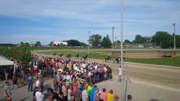Legends Day at Clinton Raceway on July 30, 2017. (Photo by Bob Montgomery)