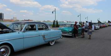 The DWBIA announces the Ouellette Car Cruise, July 27, 2016. (Photo by Maureen Revait)