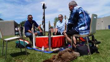 Lambton College hosts official ground breaking ceremony for new world class education facilities. June 22, 2016 (BlackburnNews.com photo by Melanie Irwin)