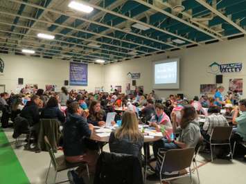 More than 250 students participated in the 11th annual Thames Valley District School Board Pride Conference, April 19, 2017. (Photo by Miranda Chant, Blackburn News.) 