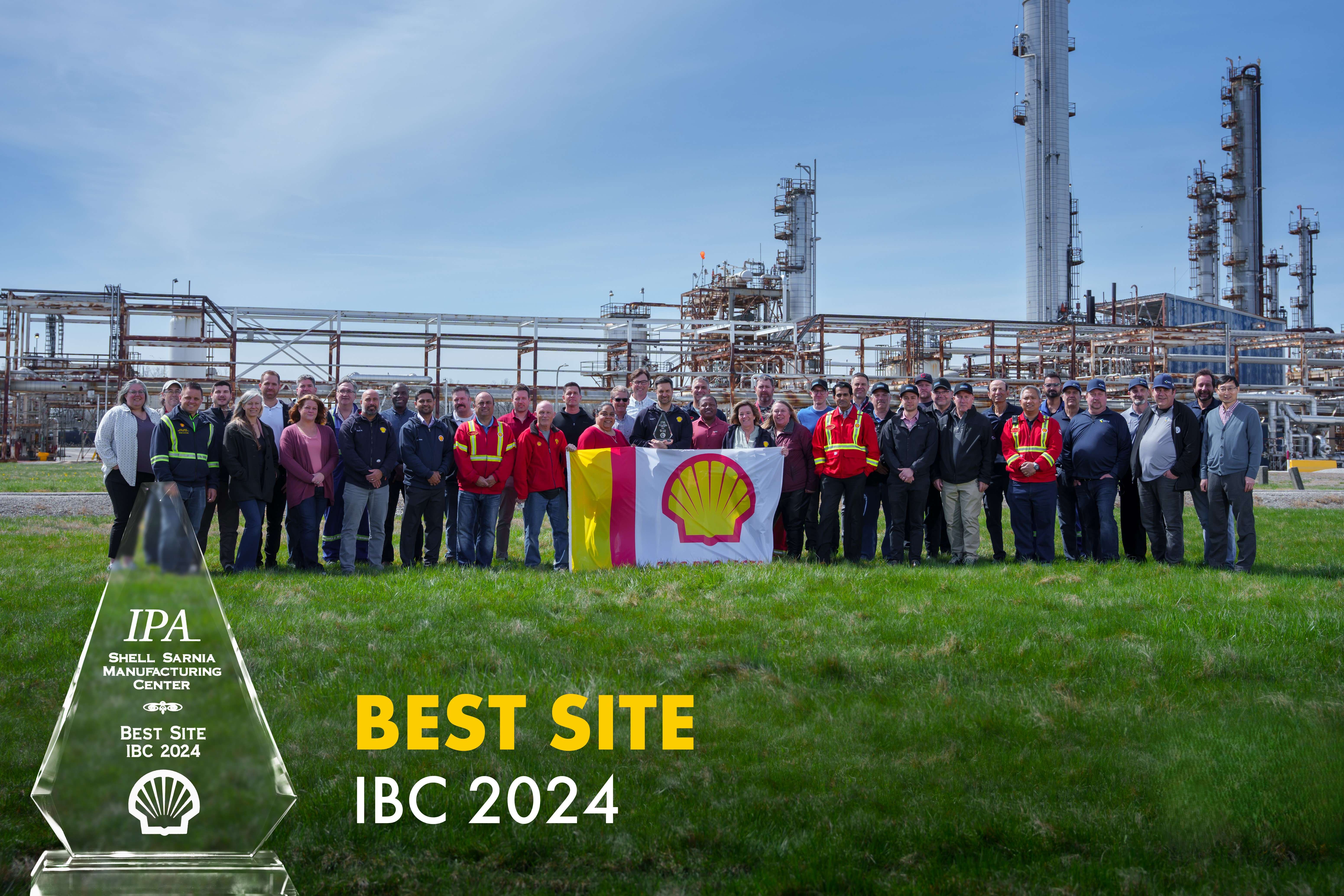 Shell Sarnia Manufacturing Centre receives global award for best site