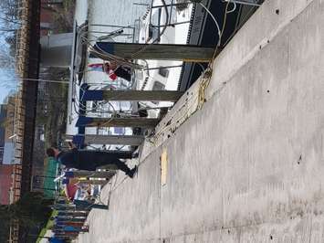 Thames River Yacht Club moored (Image courtesy of the Thames River Yacht Club)