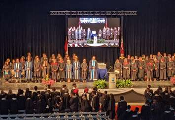 Lambton College Celebrates 55th Convocation Ceremony. June 8, 2022. (Photo by Natalia Vega)