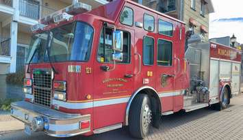 A Kincardine Fire and Emergency Services engine. (Photo by Eric Thompson)