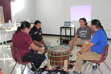 A presentation held in the new Harriet Jacobs Centre at WDSS. October 19, 2016. (Photo by Natalia Vega)