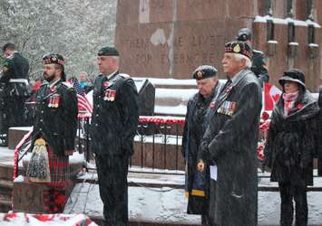 Windsor Remembrance Day ceremony, November 11, 2019. (Photo by Maureen Revait) 