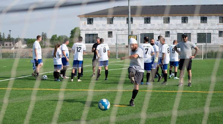 LHBA Soccer Tournament Play (Image courtesy of the London Home Builders' Association)