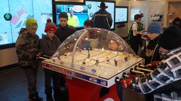 Hockey Canada's Century Tour makes a stop in Sarnia. January 20,2015 (photo by Jake Jeffrey blackburnnews.com)