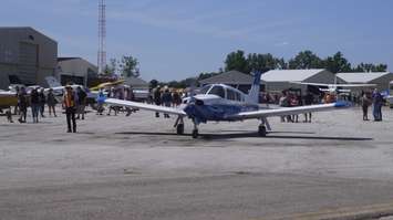 Fly-in event held at Sarnia’s Chris Hadfield Airport. August 14, 2021. (Photo by Natalia Vega)