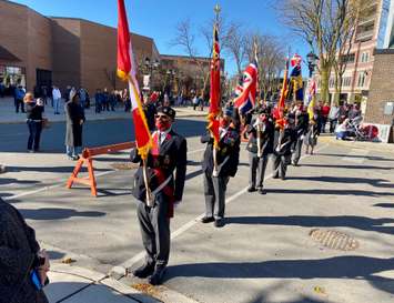  Remembrance Day 2020 in Chatham  (Photo by Allanah Wills)
