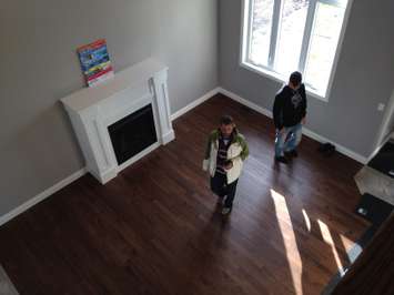 Brentwood Lottery Home unveiled in Kingsville. October 29, 2015 (Photo by Kevin Black)