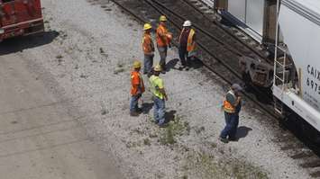 Train Derailment. July 12/18 (Photo by Melanie Irwin)