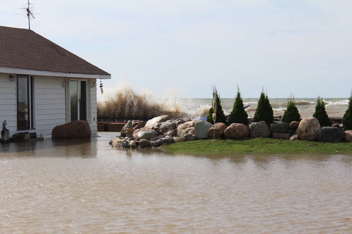 Erie Shore Drive on August 26, 2019 (Photo by Allanah Wills)