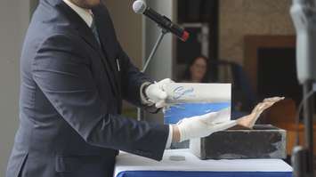 Contents of a Sarnia General Hospital time capsule from 1952. September 27, 2019 Photo by Melanie Irwin