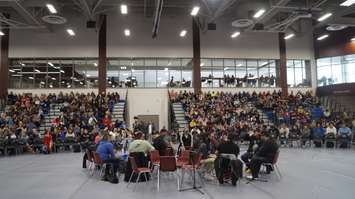 Lambton College 2019 Pow Wow  April 4, 2019 Photo by Melanie Irwin