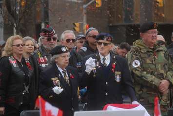 Remembrance Day service at the Windsor Cenotaph, November 11, 2022. 