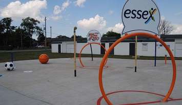 A splash pad in the Town of Essex. Photo provided by Ontario Provincial Police.