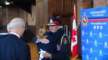 Chatham-Kent Police Chief Gary Conn's Swearing-In Ceremony (Photo by Jake Kislinsky)