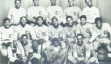 Chatham Coloured All-Stars 1934 Championship photo (Breaking the Colour Barrier, accessed November 25, 2020, https://cdigs.uwindsor.ca/BreakingColourBarrier/items/show/960)