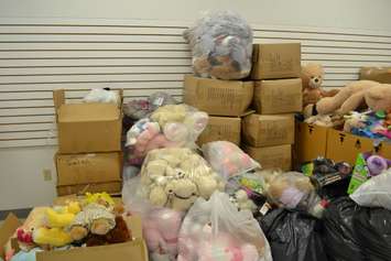 Toy donations collected for the Chatham Goodfellows 2018 No Child Without a Christmas campaign  (Photo by Allanah Wills)