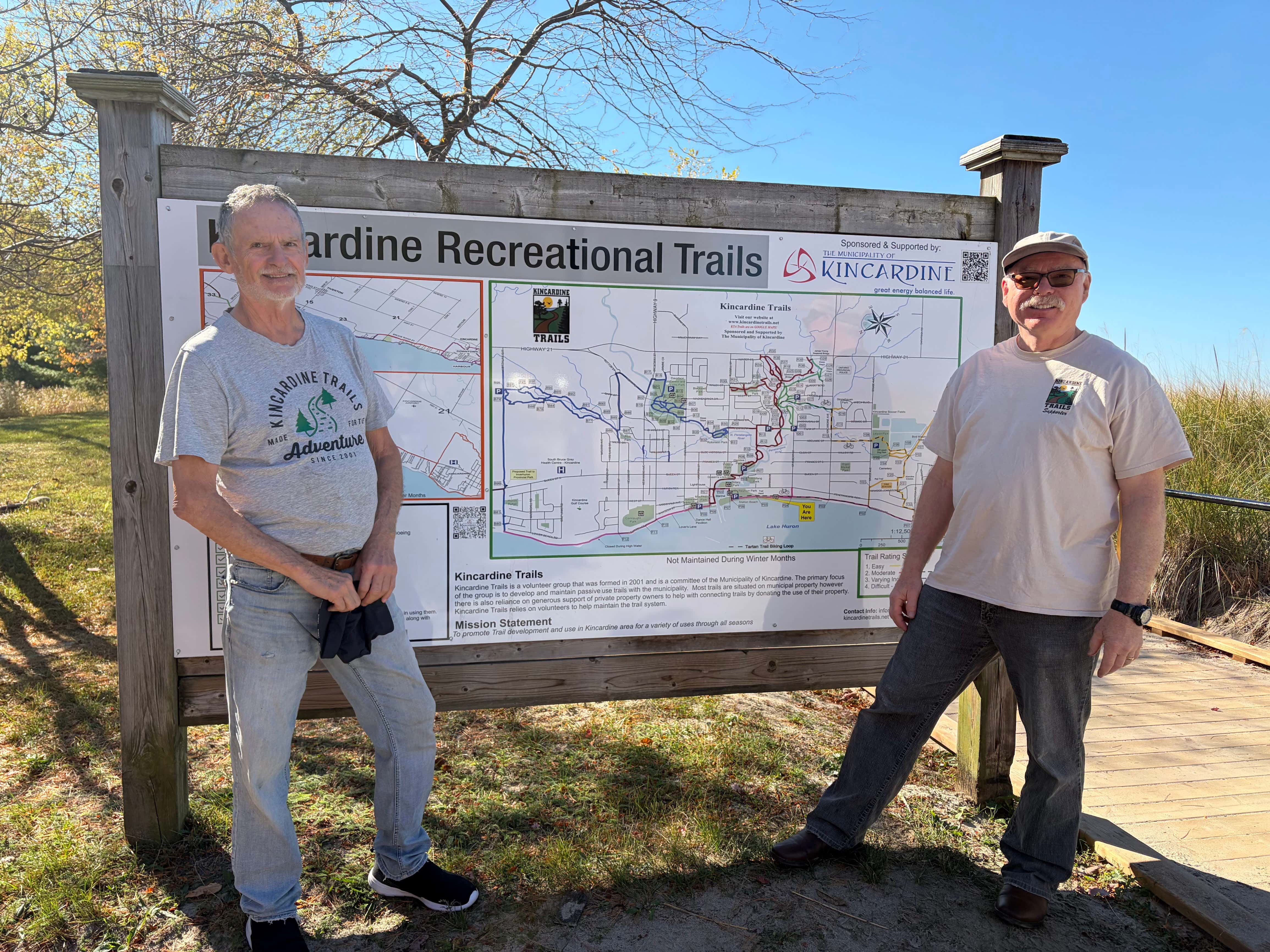 Volunteers mark 25 years of creating Kincardine Trails