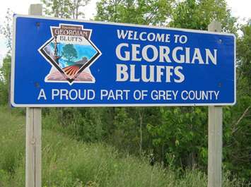 Welcome to Georgian bluffs sign. (Photo: Blackburnnews.com File photo)