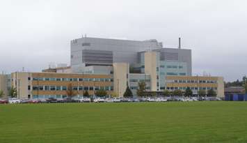 Bluewater Health hospital in Sarnia. 9 September 2020. (BlackburnNews.com photo by Colin Gowdy)