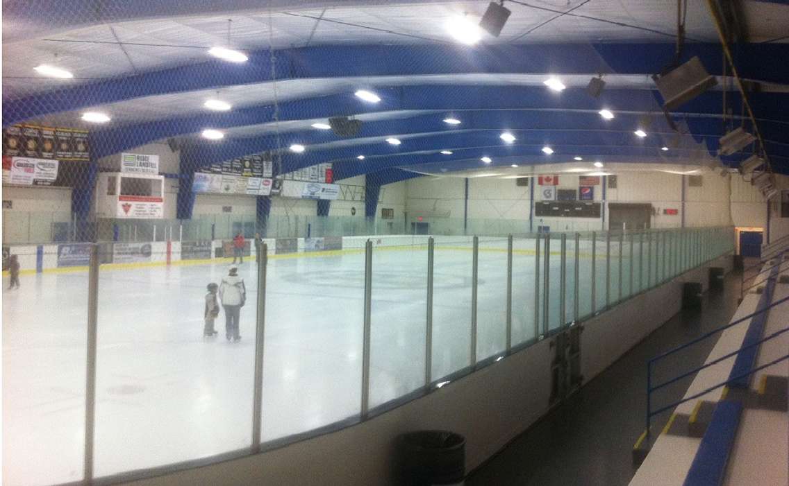 Inside Blenheim Arena. (BlackburnNews.com file photo)