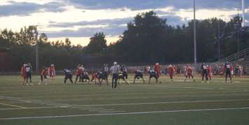 Sarnia Imperials in playoff action against Oakville. August 6, 2016. Photo by Jake Jeffrey (www.blackburnnews.com)