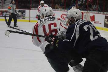 The Windsor Spitfires annual Blue and White game played at the WFCU Centre on August 31, 2016. (Photo by Ricardo Veneza)