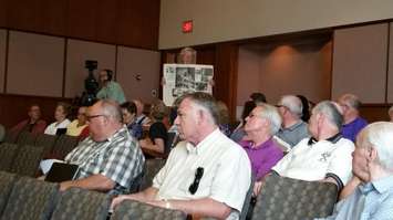 Victims Of Chemical Valley members at Sarnia City Council May 30, 2016
