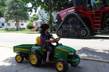 The Ridgetown Tractor Day Parade held on June 10, 2016. (Photo by Ricardo Veneza)
