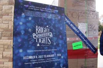 Bright Lights Windsor set to launch in Jackson Park in December. (Photo by Maureen Revait) 