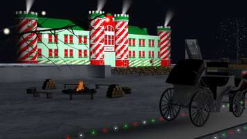 The Chatham Armoury will be the site of the first ever Christmas market and Disney-style light projection show December 16-26. Nov 29, 2019. (Photo courtesy of Lisa Lester)
