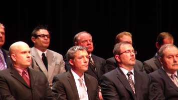 FRONT (L to R): Mark Authier, Michael Bondy, Darrin Canniff, Joe Faas. BACK (L to R): Steve Pinsonneault, Derek Robertson, Doug Sulman