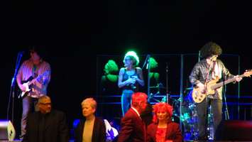 Clash At The Colosseum II halftime entertainment (Photo by Jake Kislinsky).